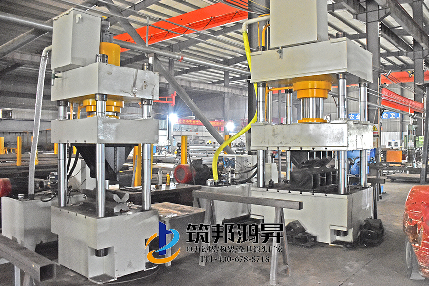 电力铁塔制作设备-四柱压力机 电力铁塔制作设备-四柱压力机