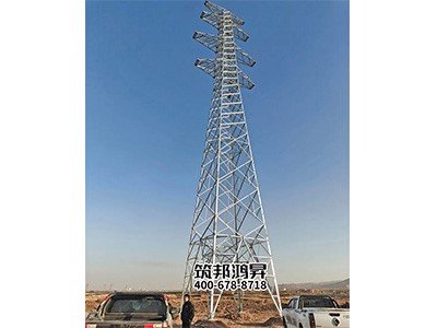 宁夏电力铁塔案例-贤能中宁共享储能电站外线工程
