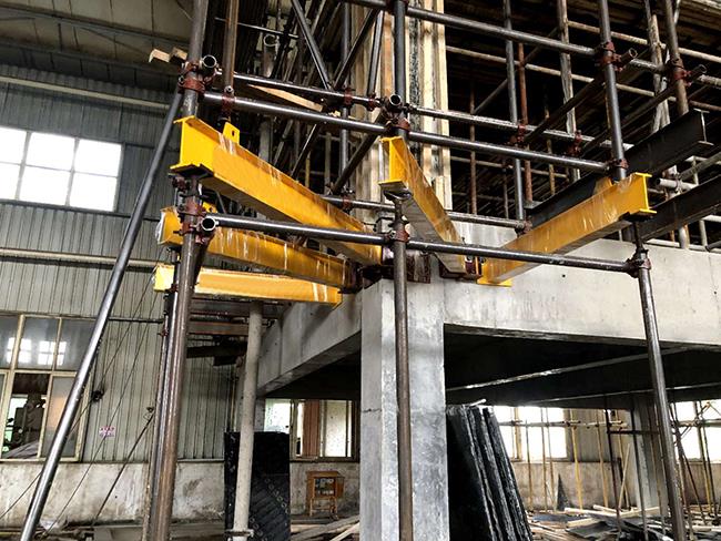  New cantilever, new tool type external hanging adjustable cantilever scaffold