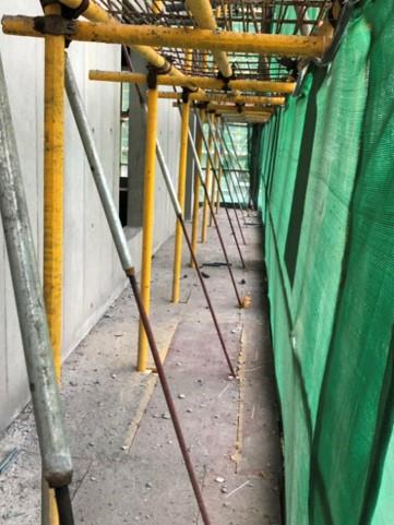  New cantilever, new tool type external hanging adjustable cantilever scaffold